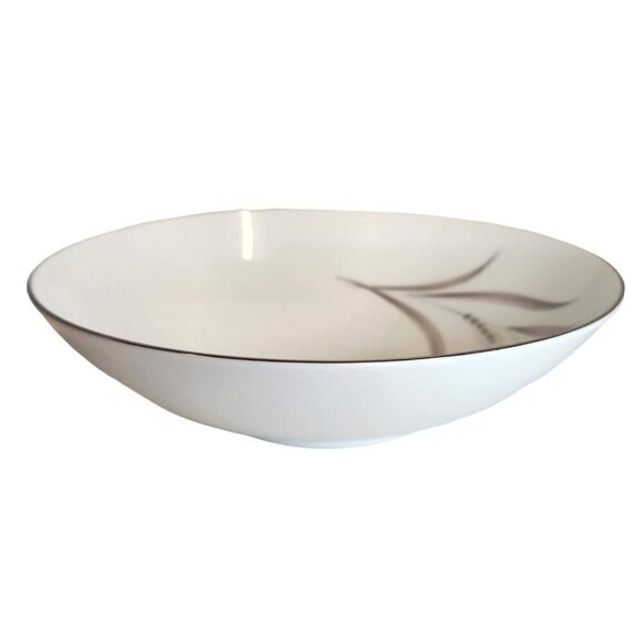 Mikasa Fine China Silver Wheat Pattern Vegetable Bowl 9" - Picture 7 of 7